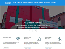 Tablet Screenshot of beehesshospital.com